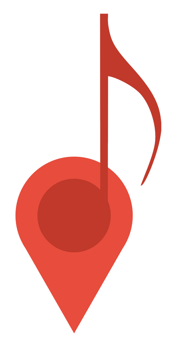 location music note icon